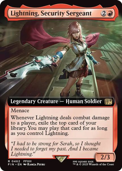 Hovedbilde Lightning, Security Sergeant ...